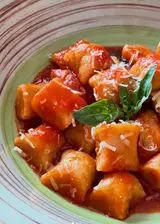 Ricetta Gnocchi di ceci al pomodoro