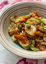 Ricetta Gnocchi di riso con verdure saltate