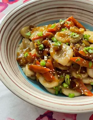 Ricetta Gnocchi di riso con verdure saltate di gessi_in_cucina