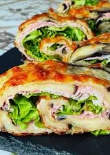 Ricetta Rotolo di melanzane farcito