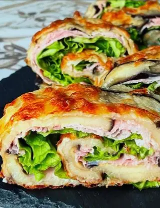 Ricetta Rotolo di melanzane farcito di gessi_in_cucina