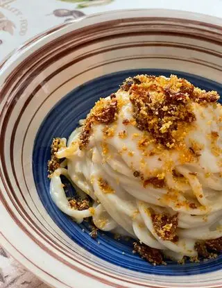 Immagine ricetta Spaghetti saporiti con crema di cavolfiore