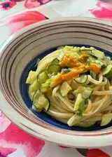 Ricetta Pasta alla carbonara di zucchine e fiori di zucca