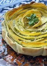 Ricetta Torta salata a spirale di verdure