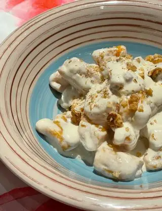 Ricetta Gnocchi di zucca con robiola e noci di gessi_in_cucina