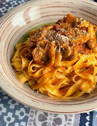 Ricetta Tagliatelle alla boscaiola di gessi_in_cucina