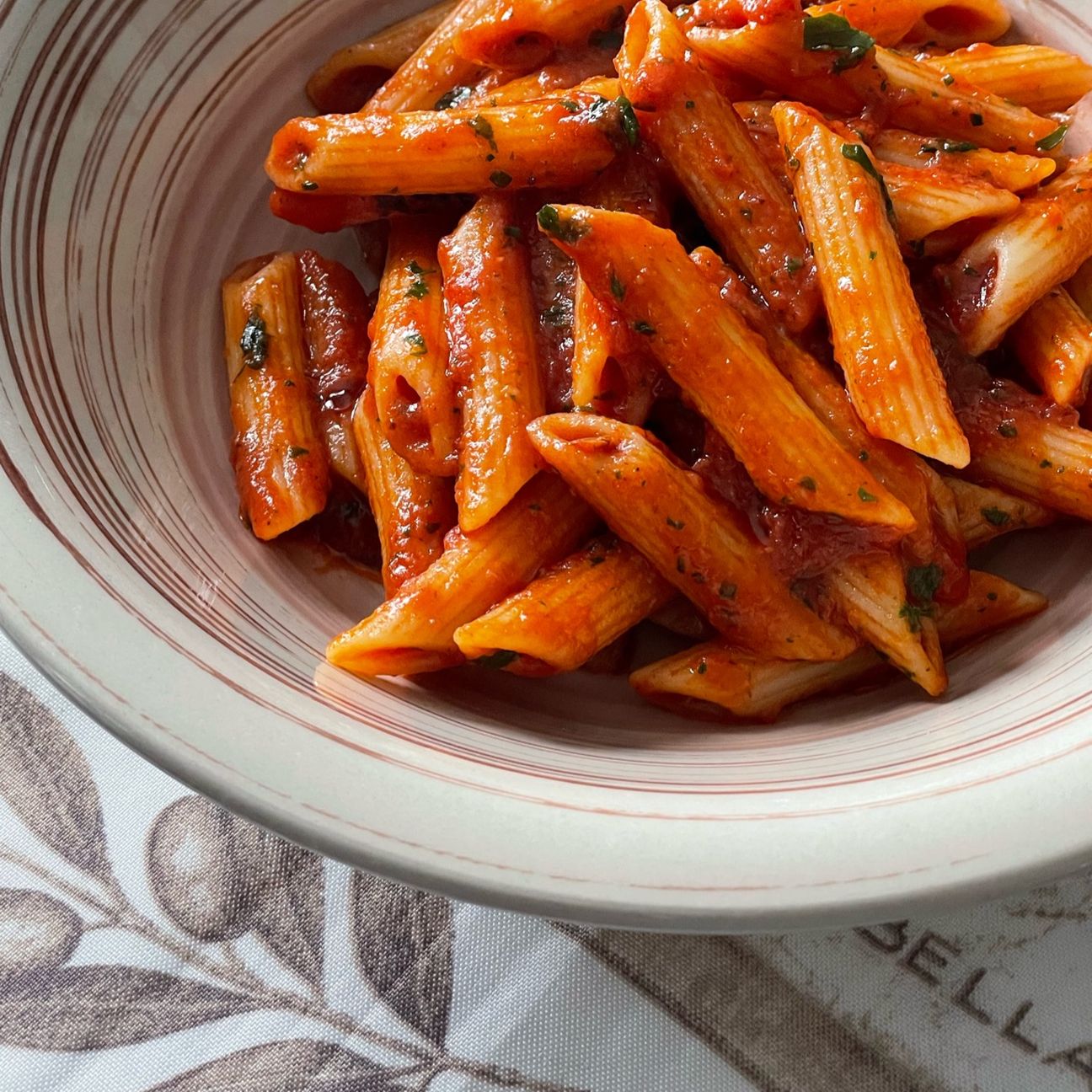 Penne alla arrabbiata