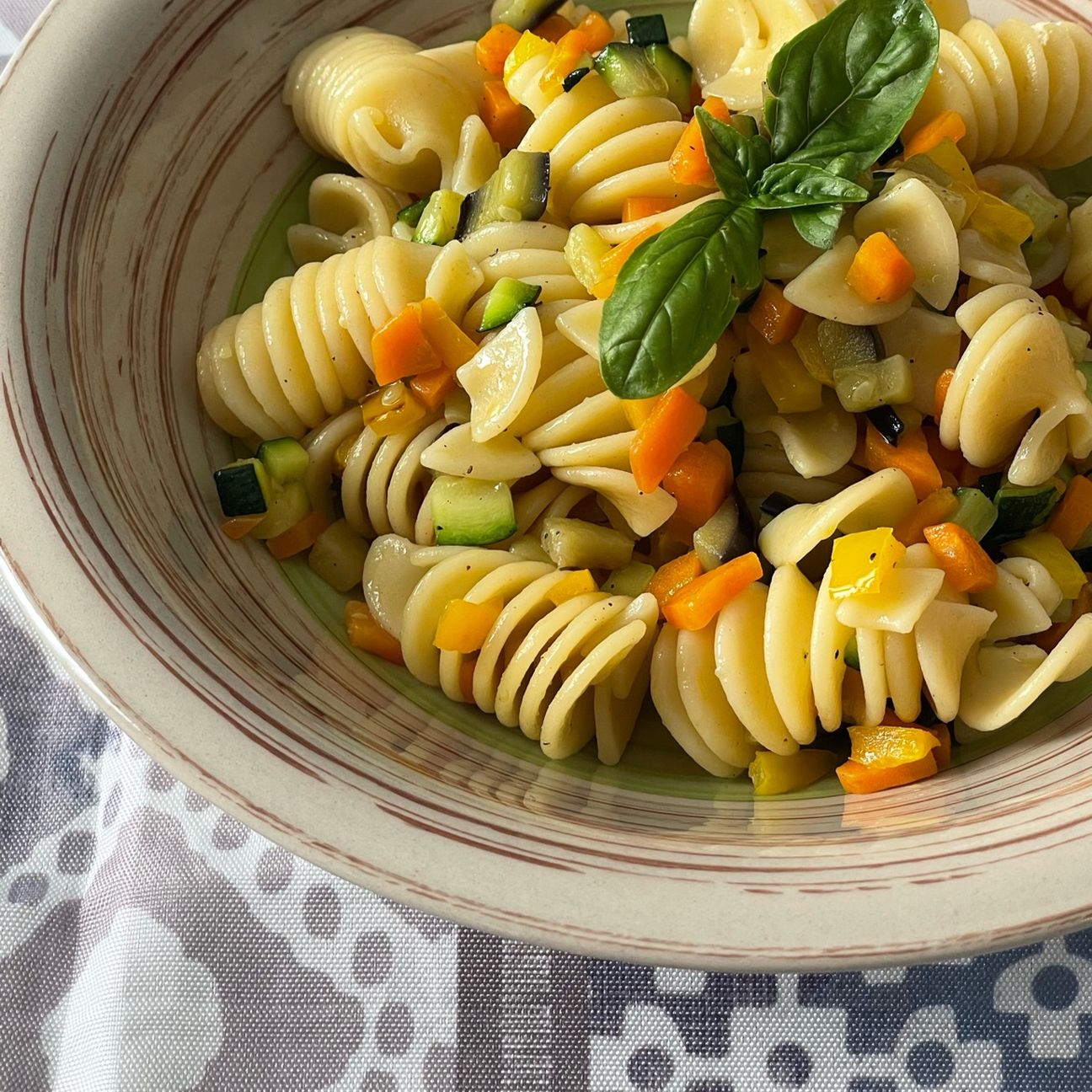 Pasta fredda alla ortolana