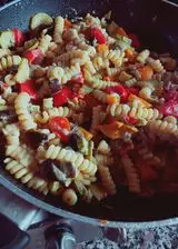 Ricetta Pasta panna e verdure