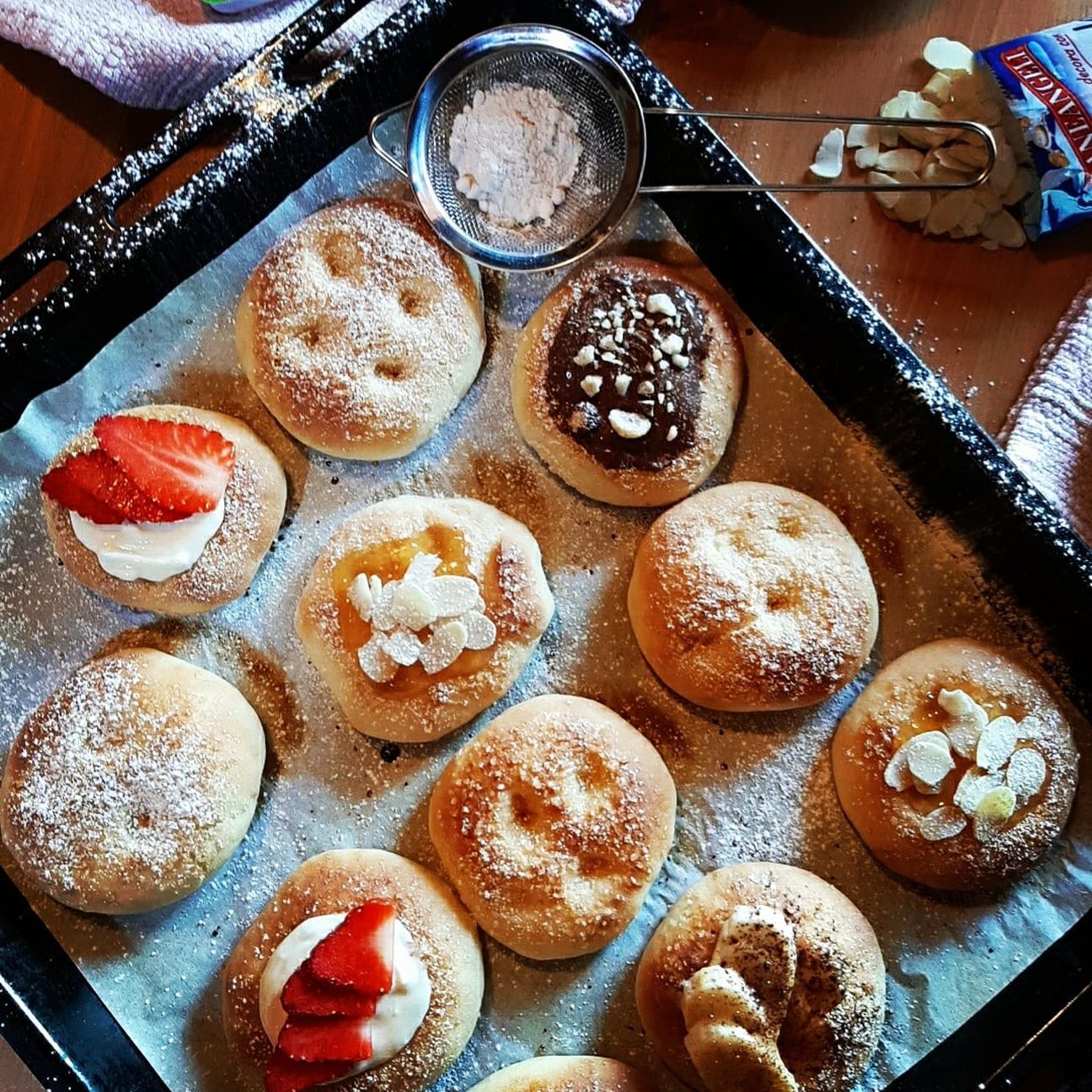 Focaccine dolci