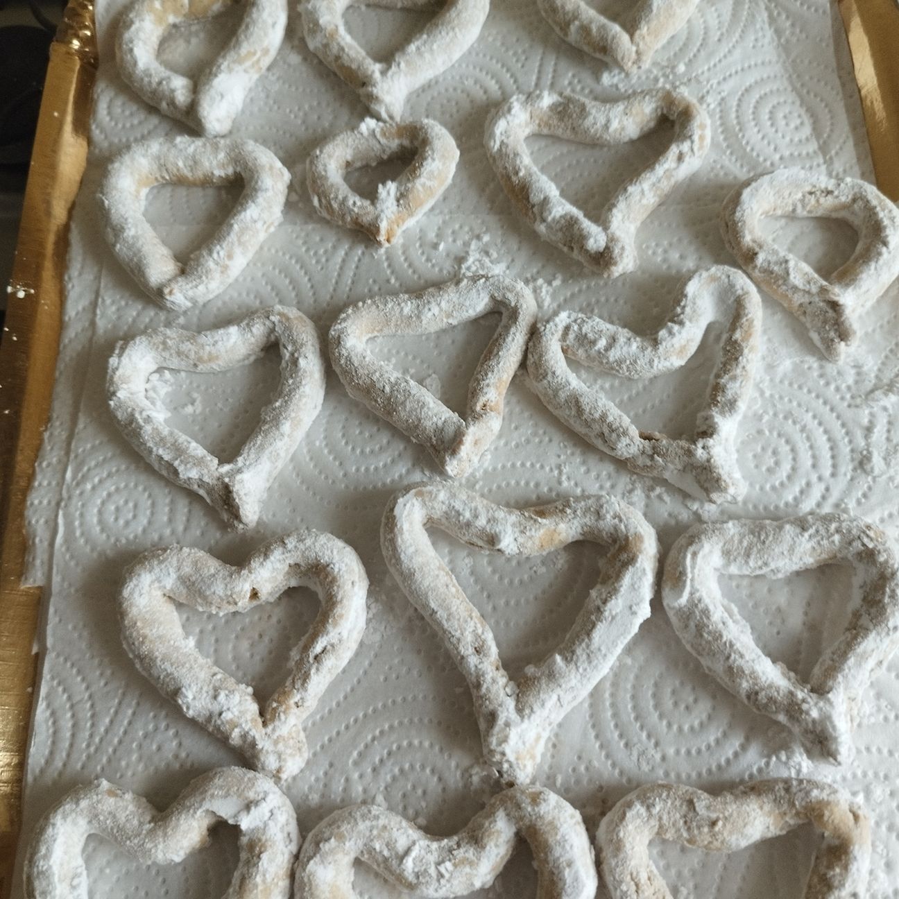 Biscotti speziati a forma di cuore