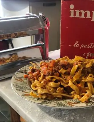 Ricetta “Tagliatelle al ragù di cotechino” di Siria98