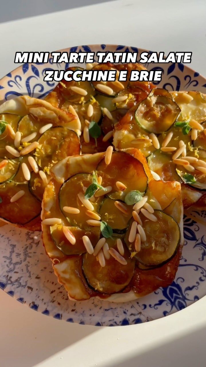 Mini tarte tatin salate veloci