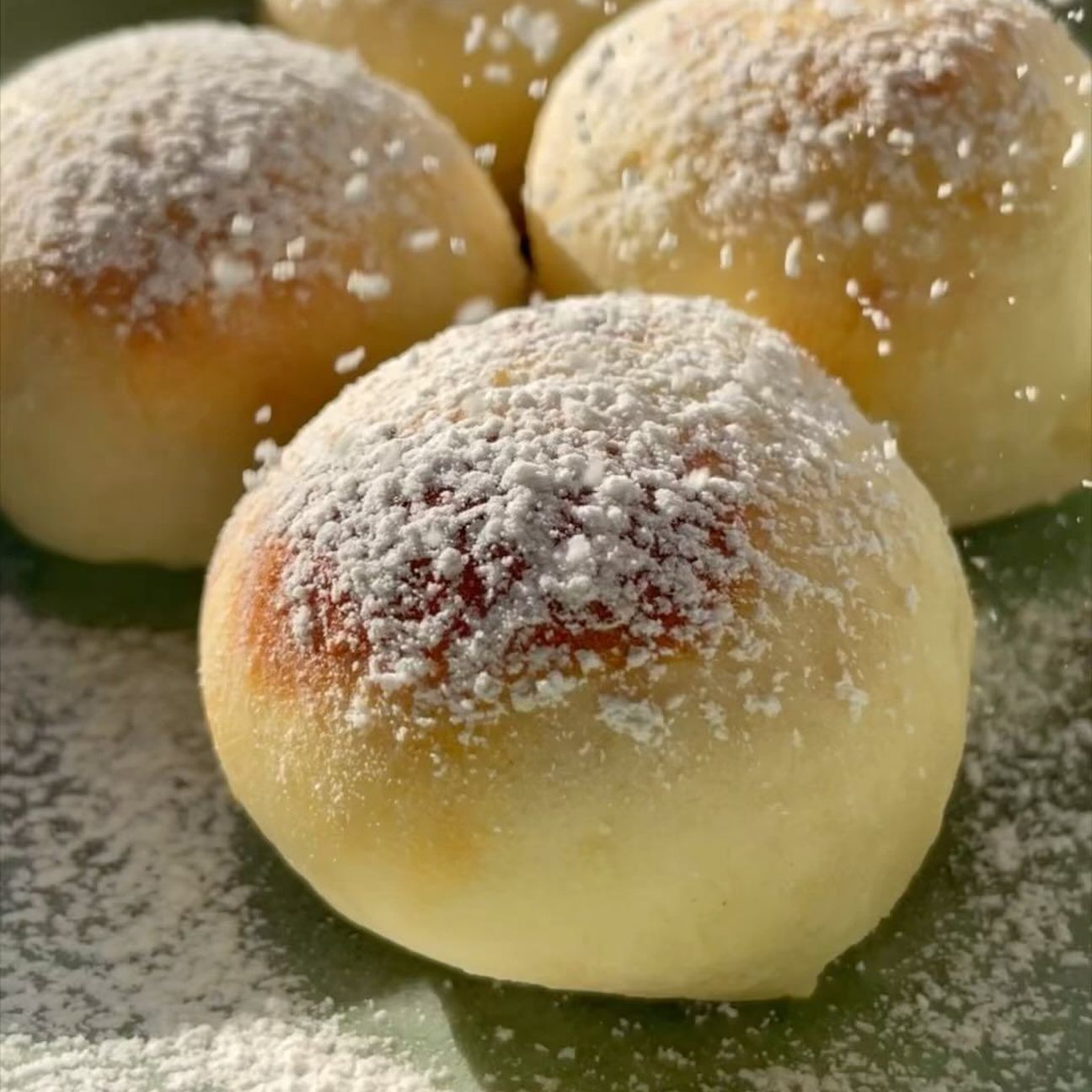Bomboloni veloci senza latte, burro e uova
