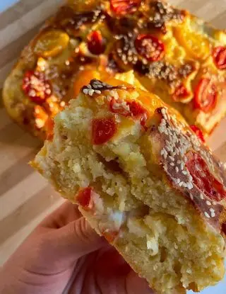 Ricetta Focaccia magica sette vasetti di ilmiopiattoacolori