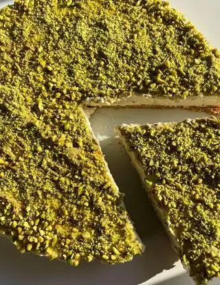 Ricetta Cheesecake al pistacchio di ilmiopiattoacolori