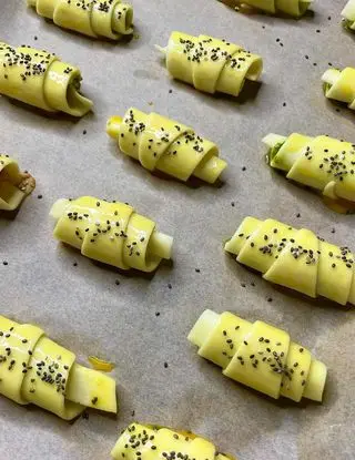 Ricetta Mini croissant salati veloci di ilmiopiattoacolori