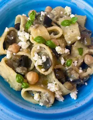 Ricetta Crema di ceci, melanzane e feta di ilmiopiattoacolori