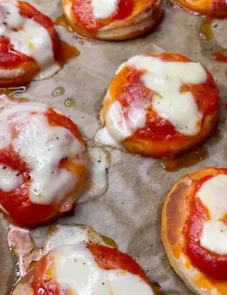 Ricetta Pizzette del forno allo yogurt di ilmiopiattoacolori