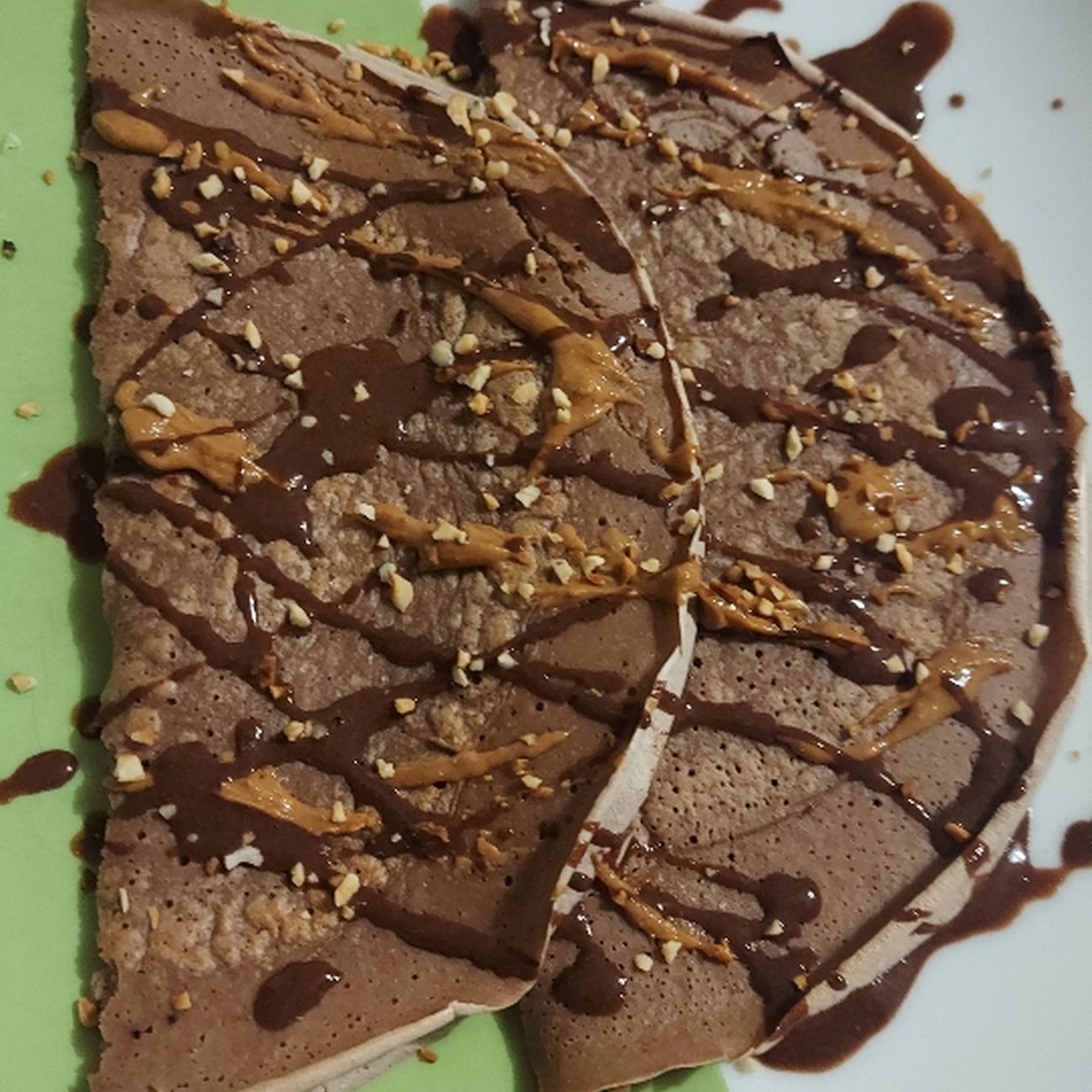 Crepe al cioccolato leggere