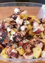 Ricetta Polpo in insalata con patate e rosmarino