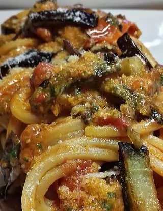 Ricetta Spaghetti melanzane e ‘nduja di PaoloNicolini