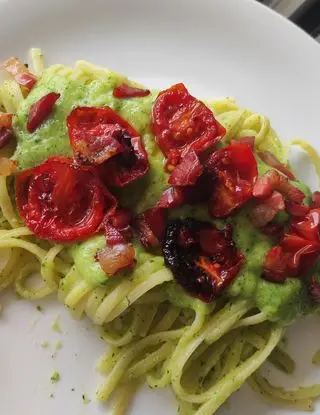 Ricetta Linguine con crema di zucchine e ciliegino caramellato di torracodalila25