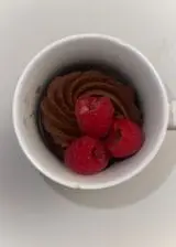 Ricetta Mousse al cioccolato con lamponi