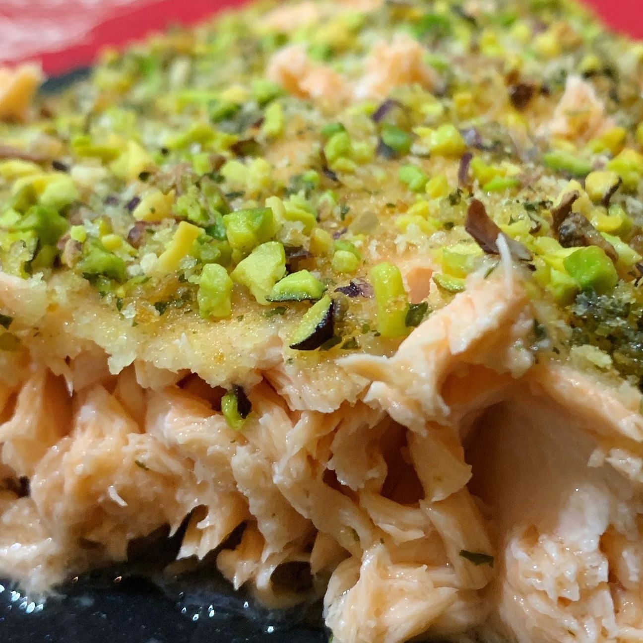 Salmone in crosta 😋🐟