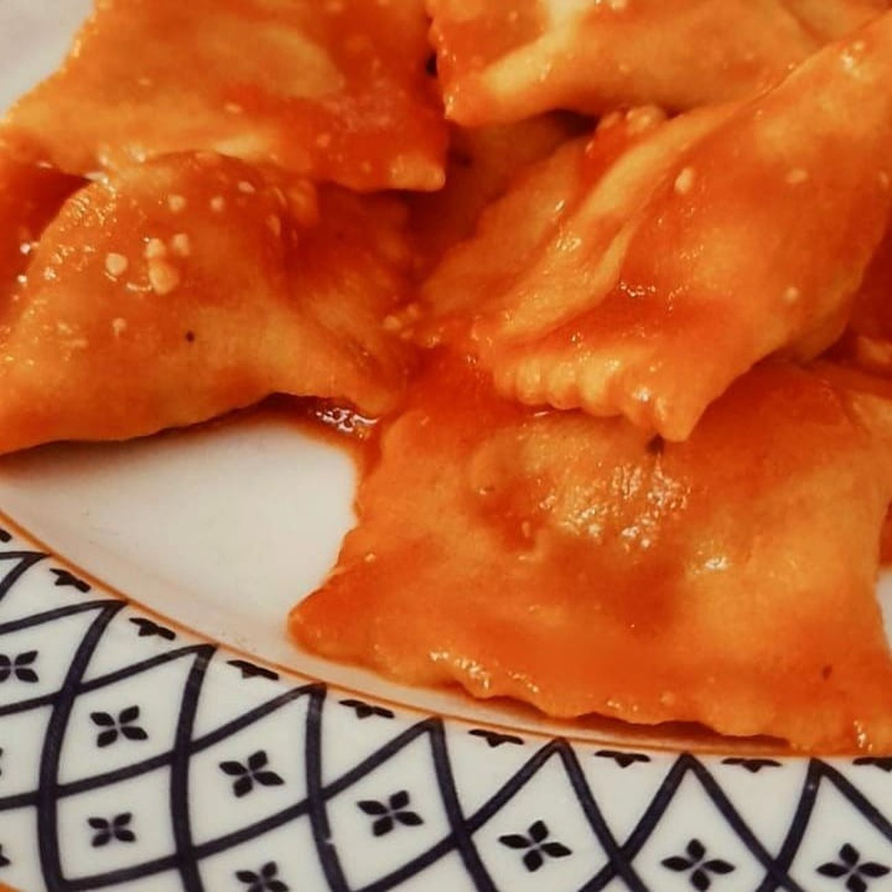 Ravioli con ripieno di cinghiale