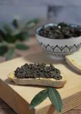 Ricetta Crostini con paté di olive umbri #NataleAltaCucina