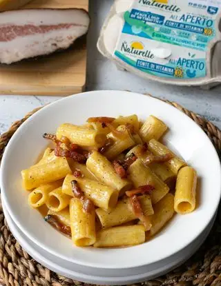 Ricetta Rigatoni alla carbonara di valentinaprevidi