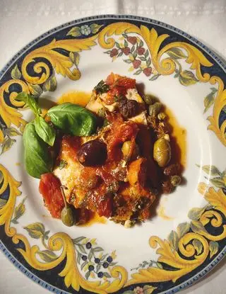 Ricetta TRANCIO DI PESCE SPADA ALLA MEDITERRANEA (ALLA GHIOTTA SICILIANA) di dorayakim00nd