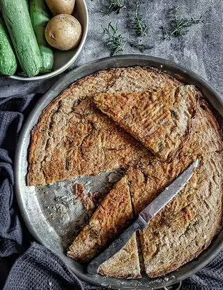 Ricetta Schiacciata di zucchine e patate al timo di Bina