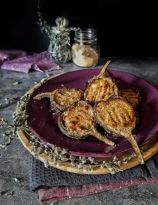 Ricetta Melanzane piccole genovesi ripiene di Bina