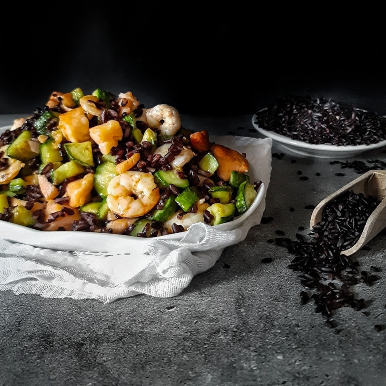 Insalata tiepida di riso Venere
