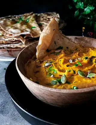 Ricetta Hummus di zucca e cannellini di Bina