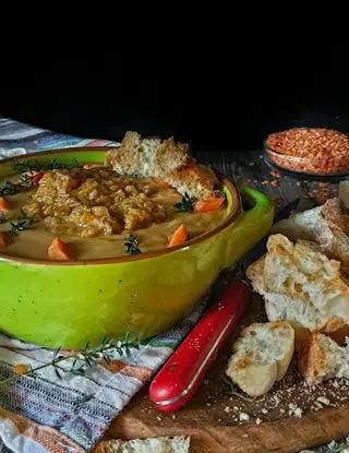 Ricetta Zuppa di lenticchie rosse di Bina