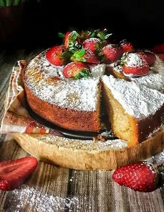 Ricetta Torta di ricotta con fragole di Bina