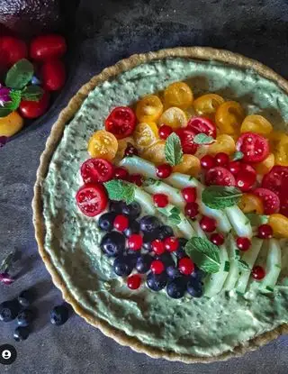 Ricetta Crostata con frolla e ripieno di avocado di Bina