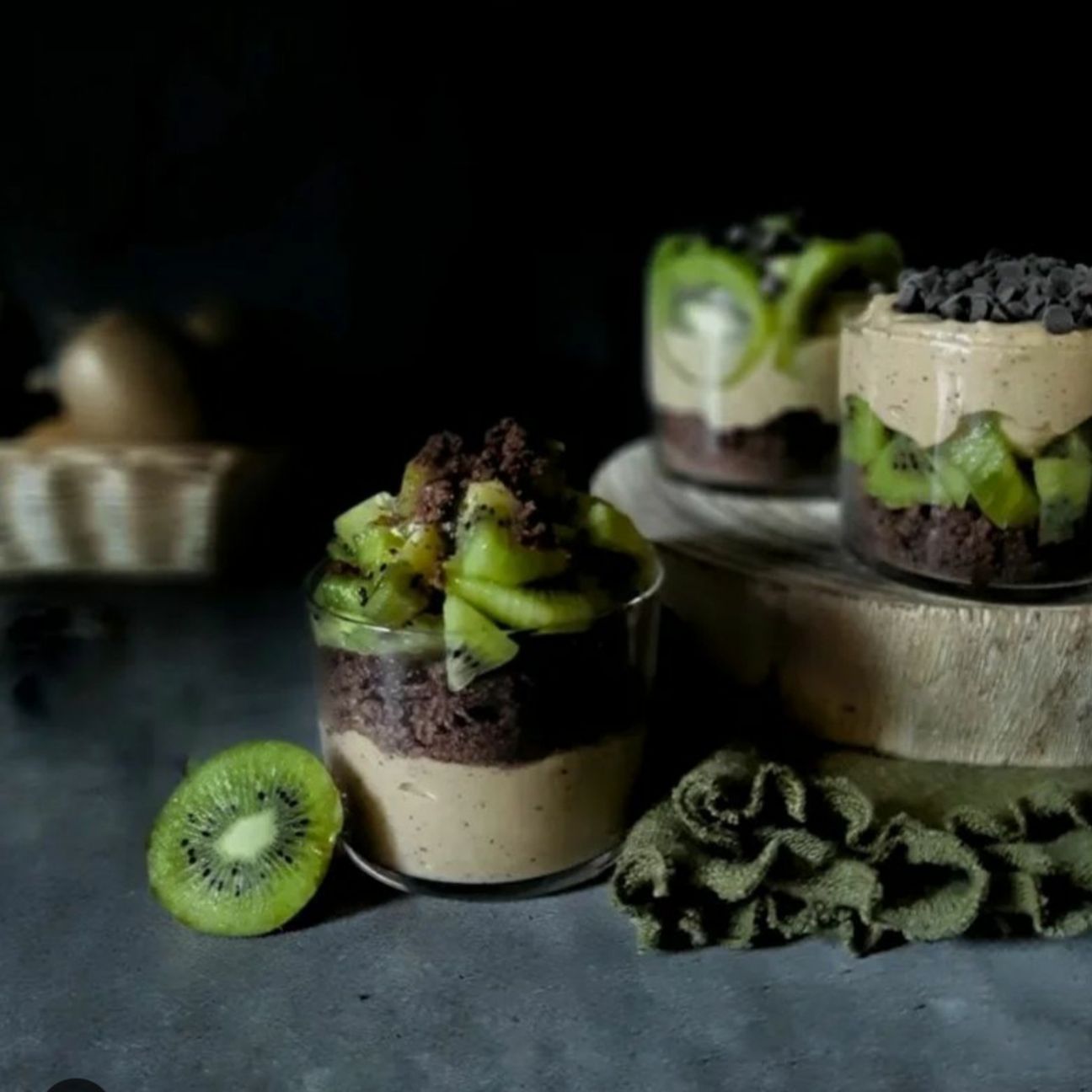 Mousse di kiwi