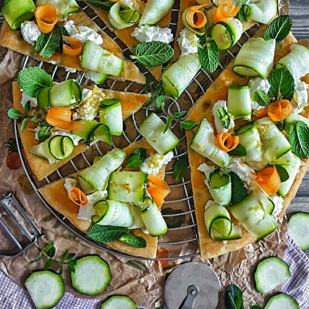 Pizza ortolana