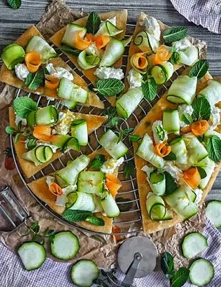 Ricetta Pizza ortolana di Bina