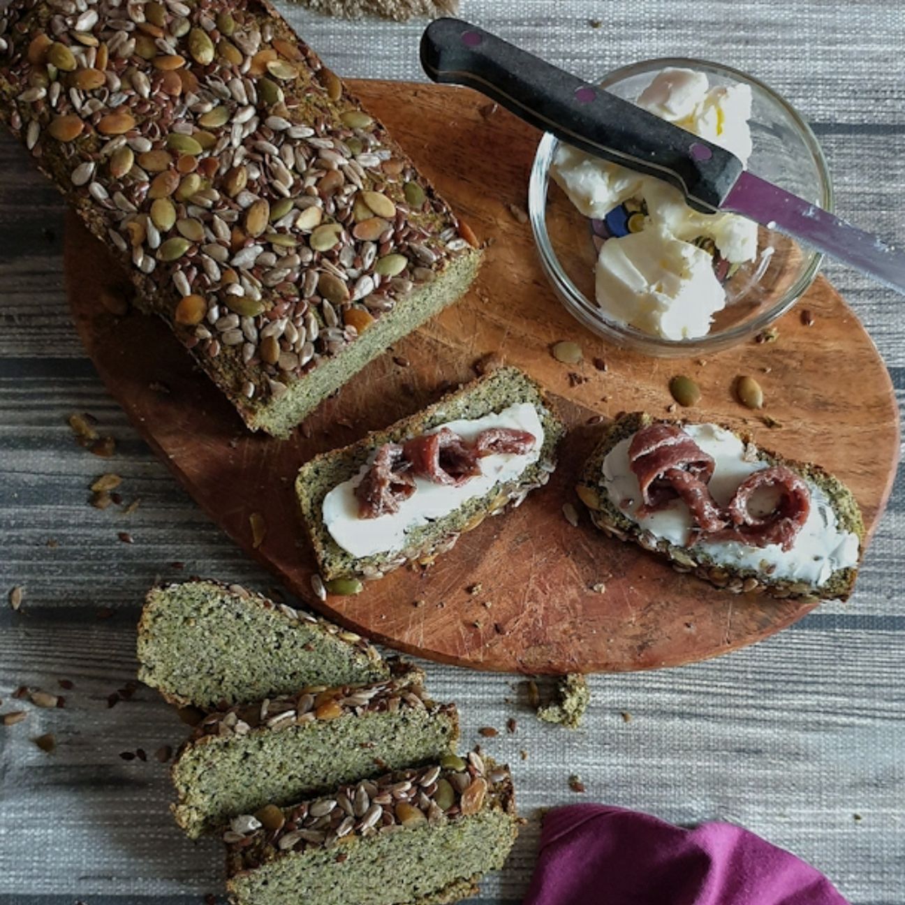 Pan di broccolo e grano saraceno