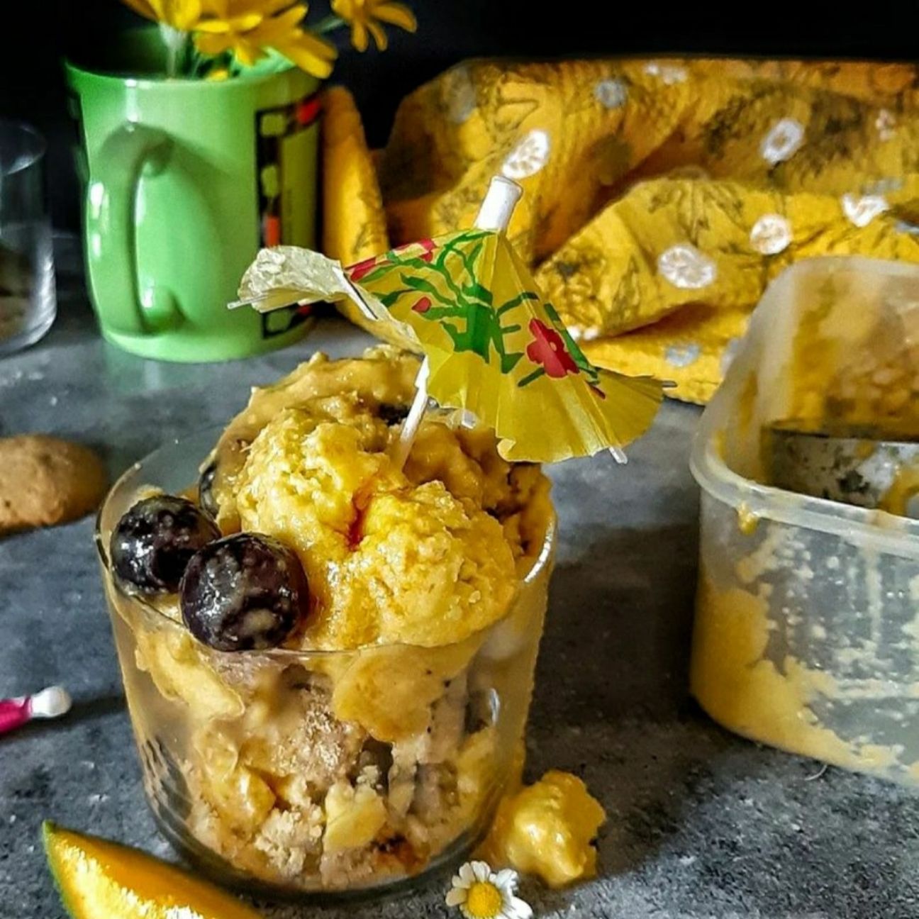 Gelato al mango e cocco