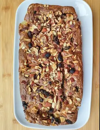 Ricetta Torta di mele e fragole senza zucchero e uova di tiziana.bianco