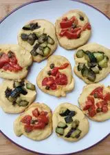 Ricetta Pizzette con farina di ceci