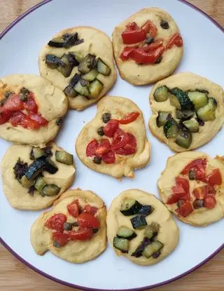 Ricetta Pizzette con farina di ceci di tiziana.bianco