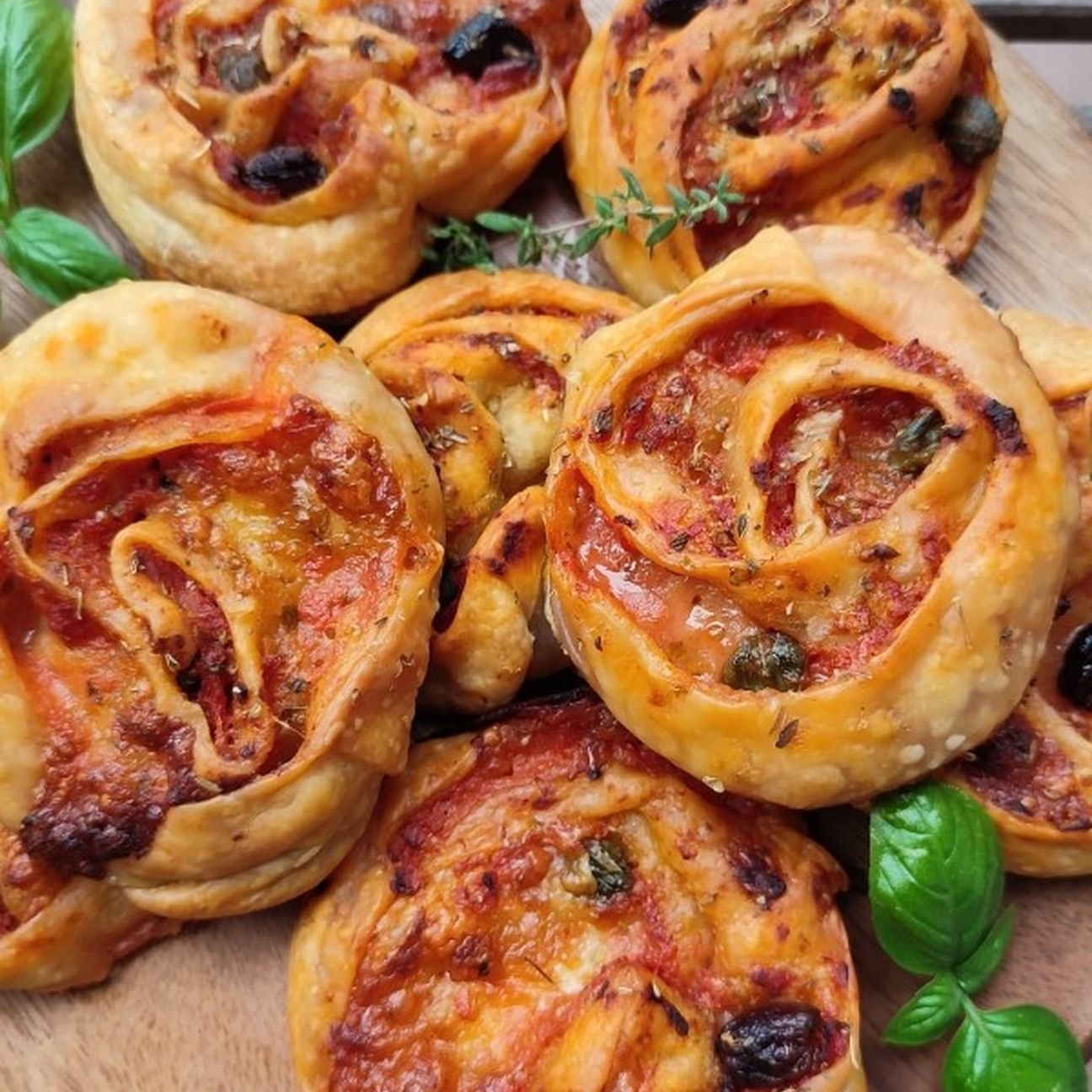 Girelle di pizza