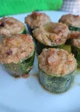 Ricetta Zucchine ripiene con crema di fagioli
